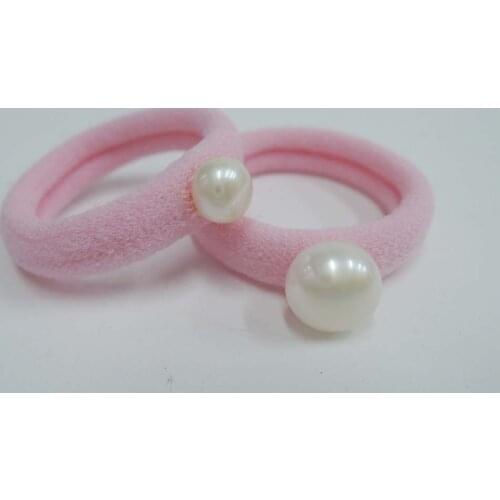 100% nature freshwater pearl hair band for kids one paired