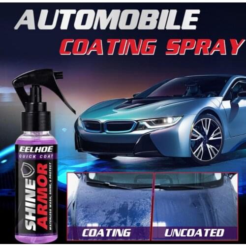 120ml Crystal Ceramic Car Coating Paint Care Nano Hydrophobic Coating Waterproof High Gloss Shine Liquid Polish Wax