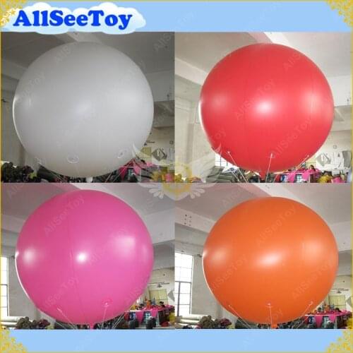 2m Giant Inflatable balloon for Advertising,PVC Material Sky Sphere, Big Balls for Sale