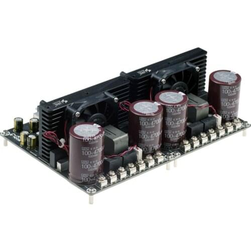 2x2000W IRS2092 dual channel D digital super power amplifier board fever finished board