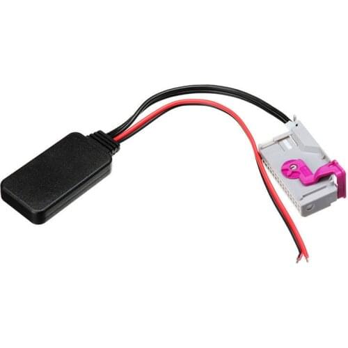 32Pin Wireless bluetooth Adapter Aux Cable Auto bluetooth Car Kit Music Audio Receiver Adapter For Audi A3 A4 A6 A8 TT R8 RNS-E