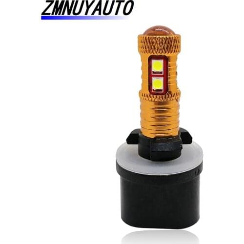 880 881 LED H27 Fog Lamp 3030 9SMD White 12V 6000K Auto Day Running Light Car Led Driving Lamp 1200LM