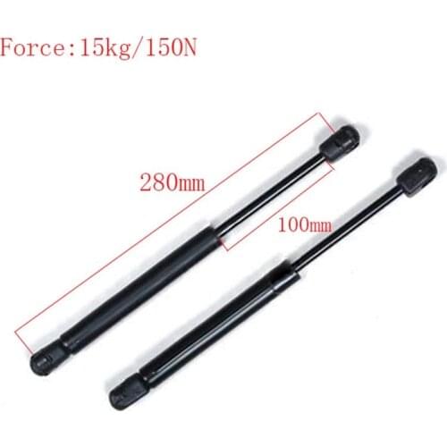 Free shipping 1pcs 280mm central distance, 100 mm stroke, pneumatic Auto Gas Spring for car , Lift Prop Gas Spring Damper