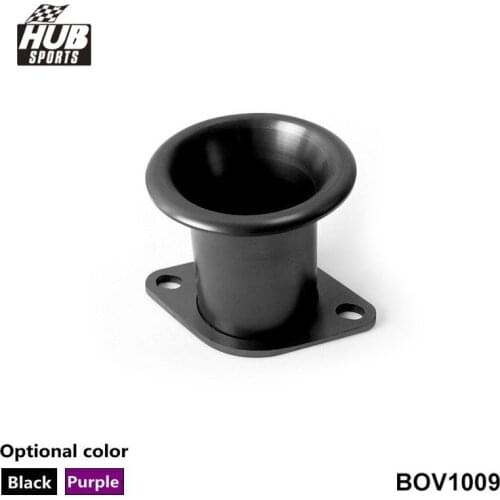 Purple BLACK Aluminum turbo flange Turbo Inlets-BOV Botton HU-BOV1009