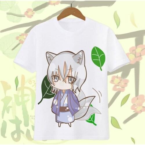 Kamisama Hajimemashita T-shirt Anime Love T Shirt Tomoe Cosplay Costume Short Sleeve Tops Tees
