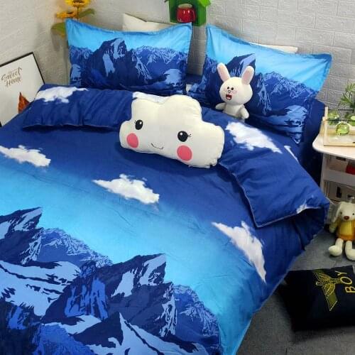 Starry Sky Four-piece Suit 1.5 M1.8 M 2.0M Bedding Single Student Dormitory Three-piece Suit