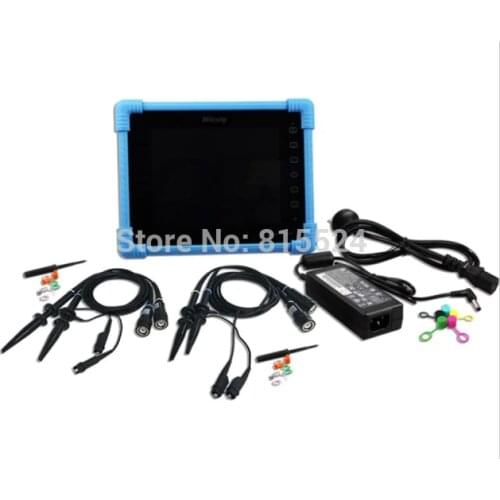 Micsig Digital Tablet Oscilloscope 100MHz 2CH 4CH Handheld Oscilloscope Automotive Scopemeter Oscilloscope Osciloscopio TO1000