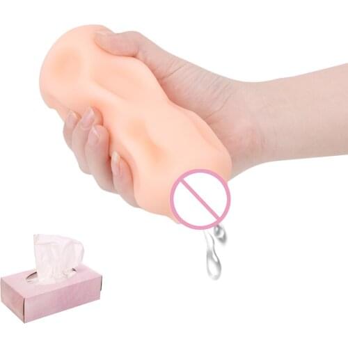 Male Masturbation Fake Pussy Vagina Blowjob Artificial Vagina Erotic Sex Toys for Men Adult Products Male Aircraft Cup Oral Sex