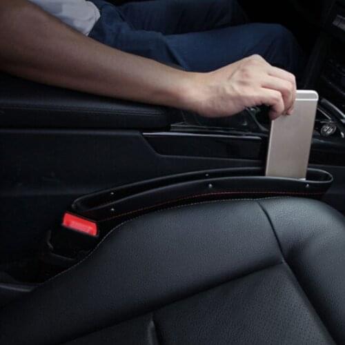 New 1pcs Car Seat Organizer Slit Gap Pocket Storage Box for Lada Priora Sedan sport Kalina Granta Vesta X-Ray XRay