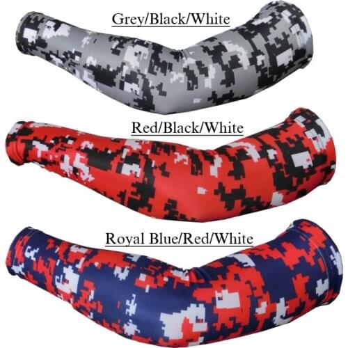 2016 NEW Moisture Wicking COMPRESSION ARM SLEEVE CAMO DESIGN IN VARIOUS COLORS