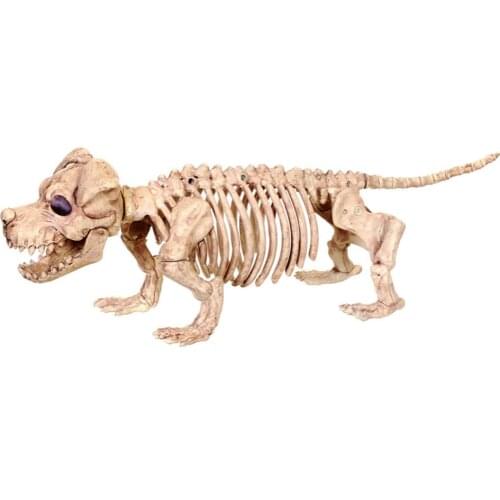 New Skeleton Dog Puppy Dachshund Sausagedog Bones for Horror Halloween Party Bar Home Decor Decoration Accessories Decoration
