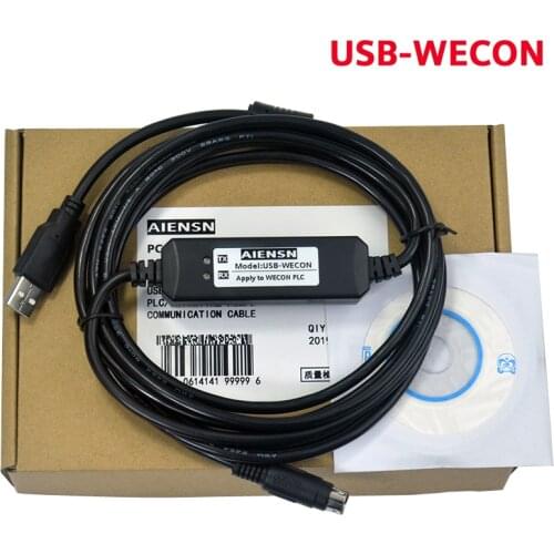 Applicable USB-WECON Wecon LX1S LX3V LX3VP LX3VELX3VM series PLC download data cable