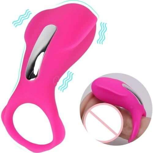 Clitoris Stimulator Sex Toys for Men Sex Shop Prostate Massager Cock Rings Vibrator Penis Vibration Ring