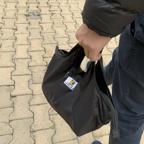 Lunch Box Handbag Japanese Style Aluminum Foil Insulation Bag Fashion