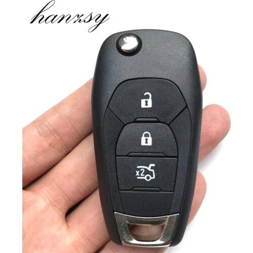 3 Buttons Car Remote Key Shell Fob For Chevrolet Captiva Cruze Aveo Spark Replacement Flip Folding key Case blank Fob Cover