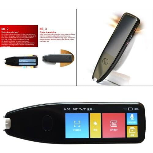 Convenient Smart Multilingual Pen Scanner Text to Speech Large Battery Capacity Device for Students Learning Business Travel