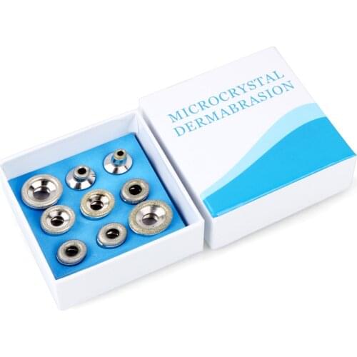 9 Tips Replacement Fits All Diamond Dermbrasion Microdermabrasion Accessory Kit