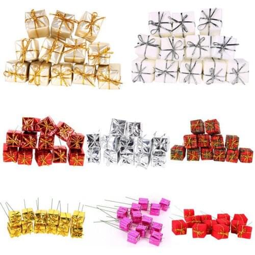12pcs/lot Christmas Tree Candy Christmas Tree Hanging Ornament Xmas Decoration Colorful Christmas Tree Decoration