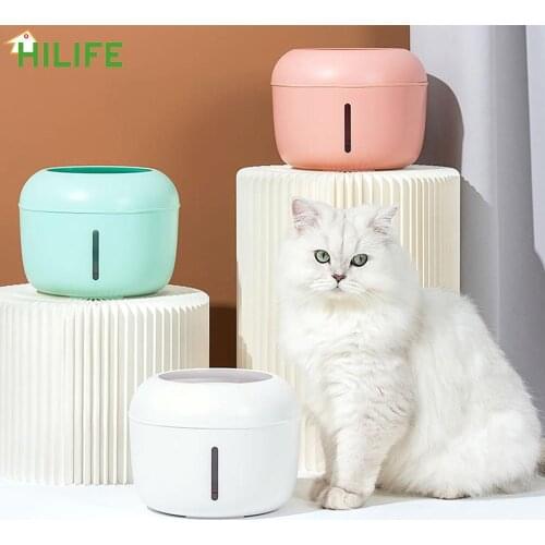 Pet Dog Cat Drinking Fountain Pet Cat Drinking Bowl 2.5L Feeding Water Flowing Fountain Automatic Drinker