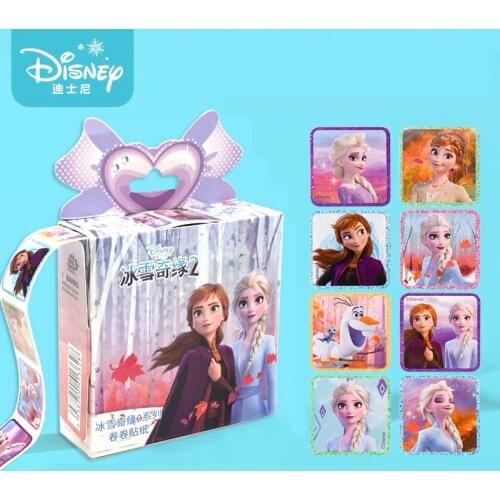200pcs Disney Frozen 2 Elsa Anna Removable Stickers Princess Scrapbooking For Kids Diary Notebook Decoration Toy Reward Stickers