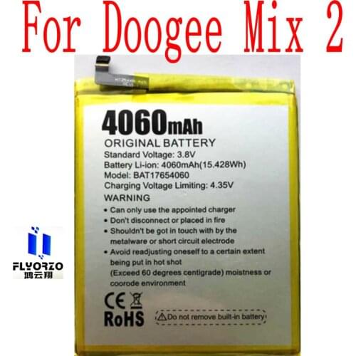 New High Quality 4060mAh BAT17654060 Battery For Doogee Mix 2 Mobile Phone