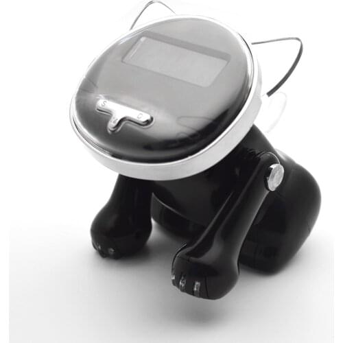 12/24 Hours digital smart alarm clocks for bedrooms with battery backup, Child Like Cute Cat Voice Talking Desk Watch for Blind