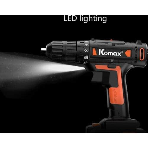 Electric drill, push electric drill, 12V lithium battery charged electric screwdriver. Charging voltage 110-220 V