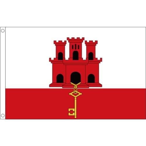 Gibraltar flag Banner Hanging National Gibraltar flags Home Decoration