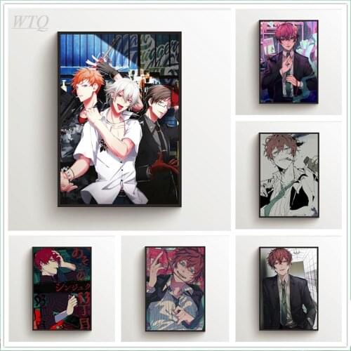 Hypnosis Mic -Division Rap Battle Buster Anime Posters Wall Poster Canvas Painting Posters and Prints Wall Art Picture Home Deco