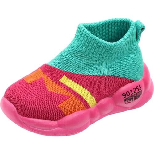 2019 New Fashion Toddler Infant Kids Baby Girls Boys Mesh Soft Sole Sport Shoes Sneakers Anti-slip baby shoes Dropship Oct 21