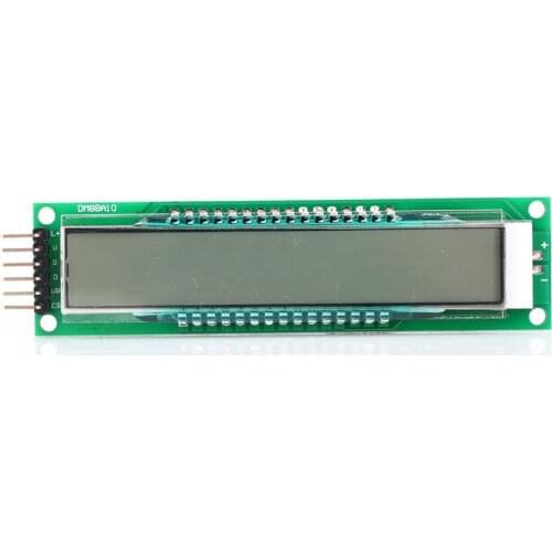 LCD Module Blue Screen 10-Bit 16-Segment LCD Display Module Panel DM8BA10 DC 5V TM1622 Chip