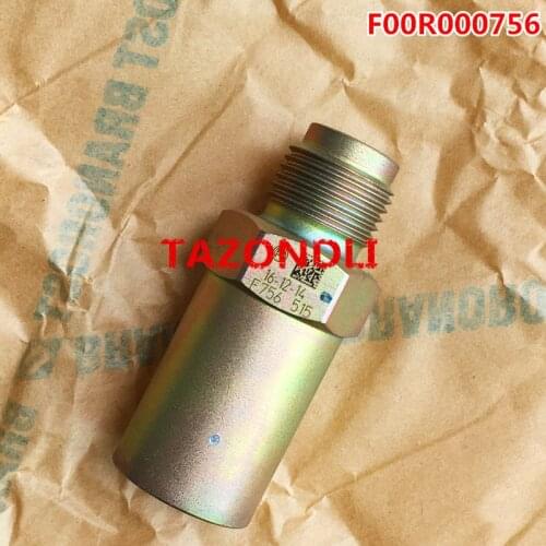 100% Original and new pressure relief valve F00R000756 , F 00R 000 756 , F756 , 5001858409 ,F00R00756