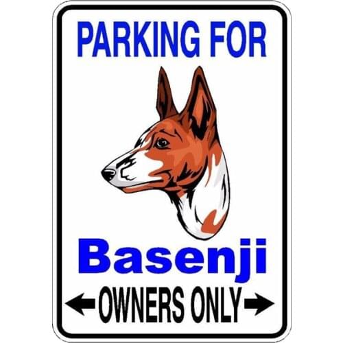 New Personality Basenji Dog Dog Car Stickers Vinyl PVC 14cm*10cm Motorcycle Decals Waterproof Windshield Car Decals