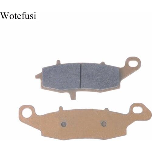 Wotefusi Front Brake Pads For Kawasaki BJ250 F1/F2 ZR 250 W650 EJ 800 W800 ZR-X 400 [PA232]