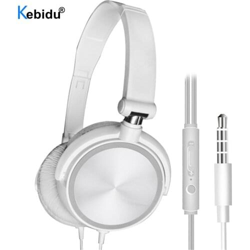 Wired Headphones With Microphone Over Ear Gaming Headsets Bass HiFi Music Stereo Earphone For Sony Xiaomi Huawei PC XBOX PS WII