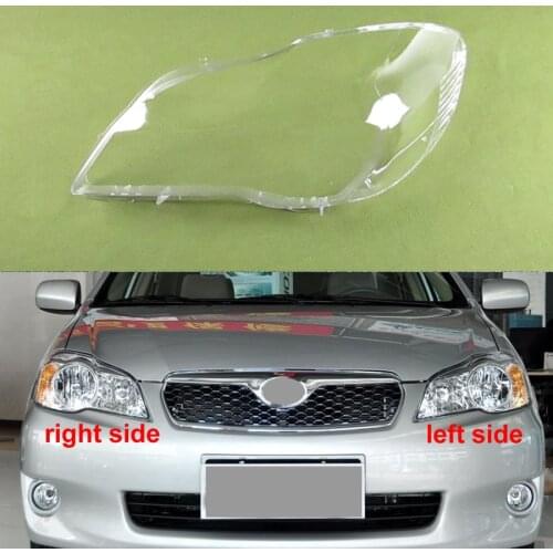 For Toyota Corolla EX 2010 2011 2012 Headlight Transparent Lampshade Lamp Mask Headlights Cover Glass Headlamp Shell Lens
