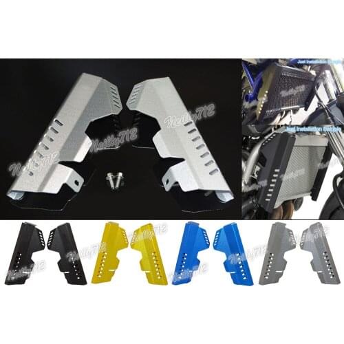 Sale Motorbike 2mm Thick Radiator Side Guard Cover Protector For YAMAHA MT-07 FZ-07 MT07 FZ07 2014 2015 2016 2017