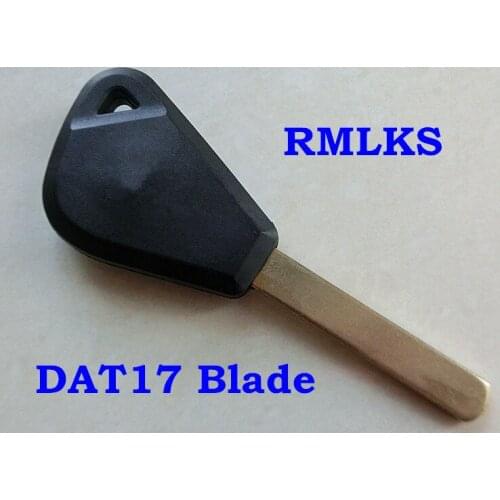 RMLKS Transponder Key shell For Subaru Legacy Tribeca Impreza Replacement Key Cover Blanks With 4D60 4D62 Chip DAT17 Blade