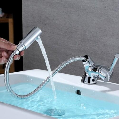SHAI Pull-out Bath Mixers With Shower Head