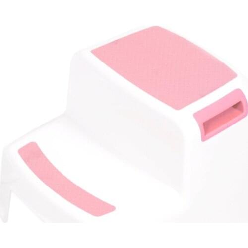 Wide+2 Step Stool For Kids Toddler Stool For Toilet Potty Training Slip Resistant Soft Grip For Safe As Bathroom Potty Stool2020