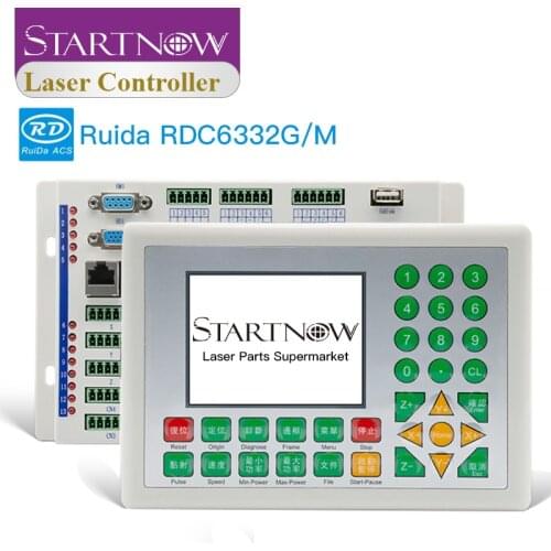 Startnow CO2 Laser Controller RDC6332G/M Wireless Remote Control System Ruida DSP Motherboard Metal Hybrid Laser Cutting Machine