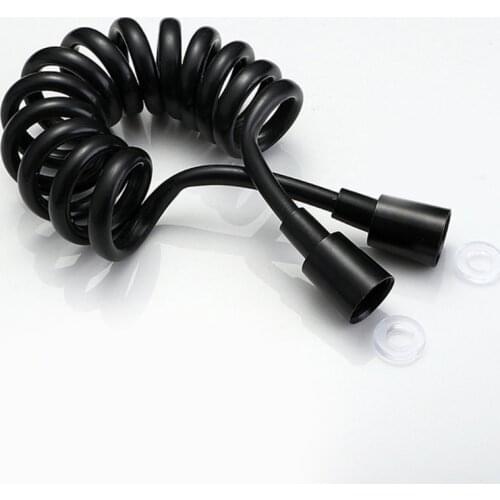 Telescopic Shower Hose Spring Shower Hose for Water Plumbing Toilet Bidet 1.5m