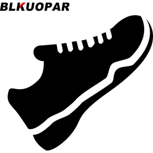BLKUOPAR for Shoes Vector Car Stickers Waterproof Creative Decals Occlusion Scratch Windows Refrigerator Decor Car Goods