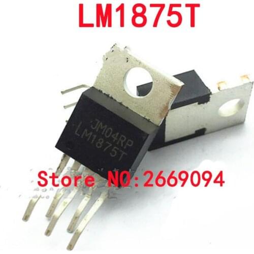 1PCS LM1875T TO220-5 LM1875 TO220 20W Audio Power Amplifier new and original