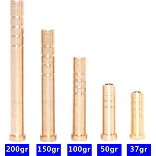 12pcs Top Quality Copper Insert Fit Inner Diameter 6.2 mm Carbon Arrows Fiberglass Archery Shaft 37 /50/100/150/200 gr Hunting