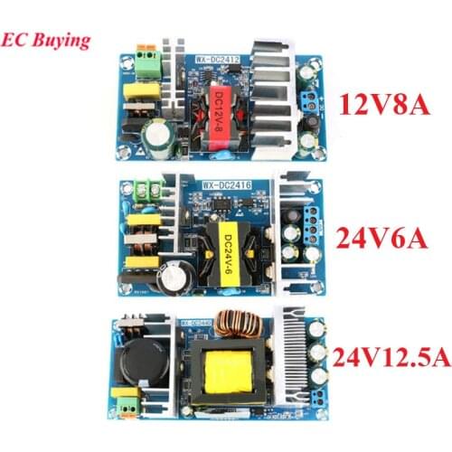 Power Supply Module AC-DC 12V 8A 100W AC to DC Switching Power Supply Module Buck Step Down Bare Board