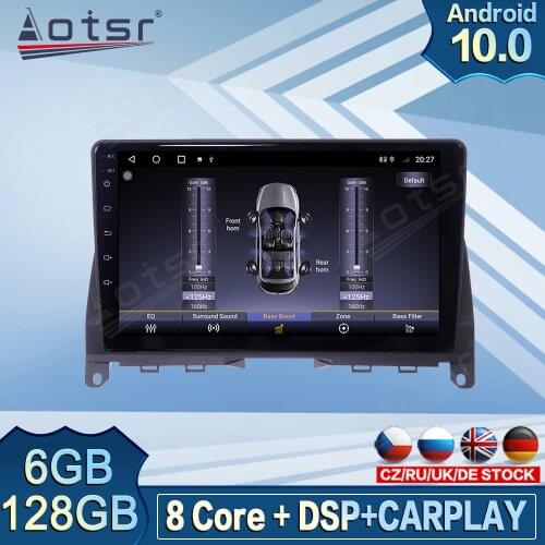 6GB 128GB Car Multimedia GPS Navigation For Benz C W204 2009 - 2013 Android Radio DVD Player Auto Screen Head Unit Stereo HD 2k
