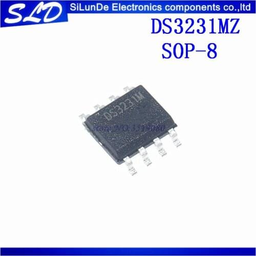 Free Shipping 10pcs/lot DS3231MZ DS3231M SOP8 DS3231 SOP-8 new and Original