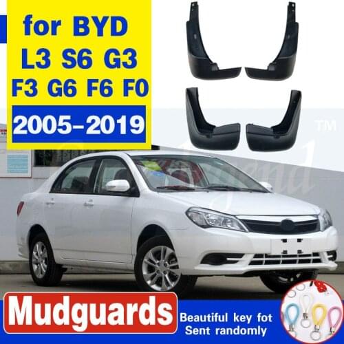 Free shipping Auto Car fender auto mudflaps special car fender mud guard song tang yuan BYD L3 S6 G3 F3 G6 F6 F0