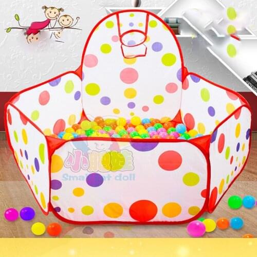 Childrens Tent Game House Ocean Ball Pool Bobo Ball Pool Folding Outdoor Tent Ball Pool Toy Indoor Tent Ocean Ball Pool Pit